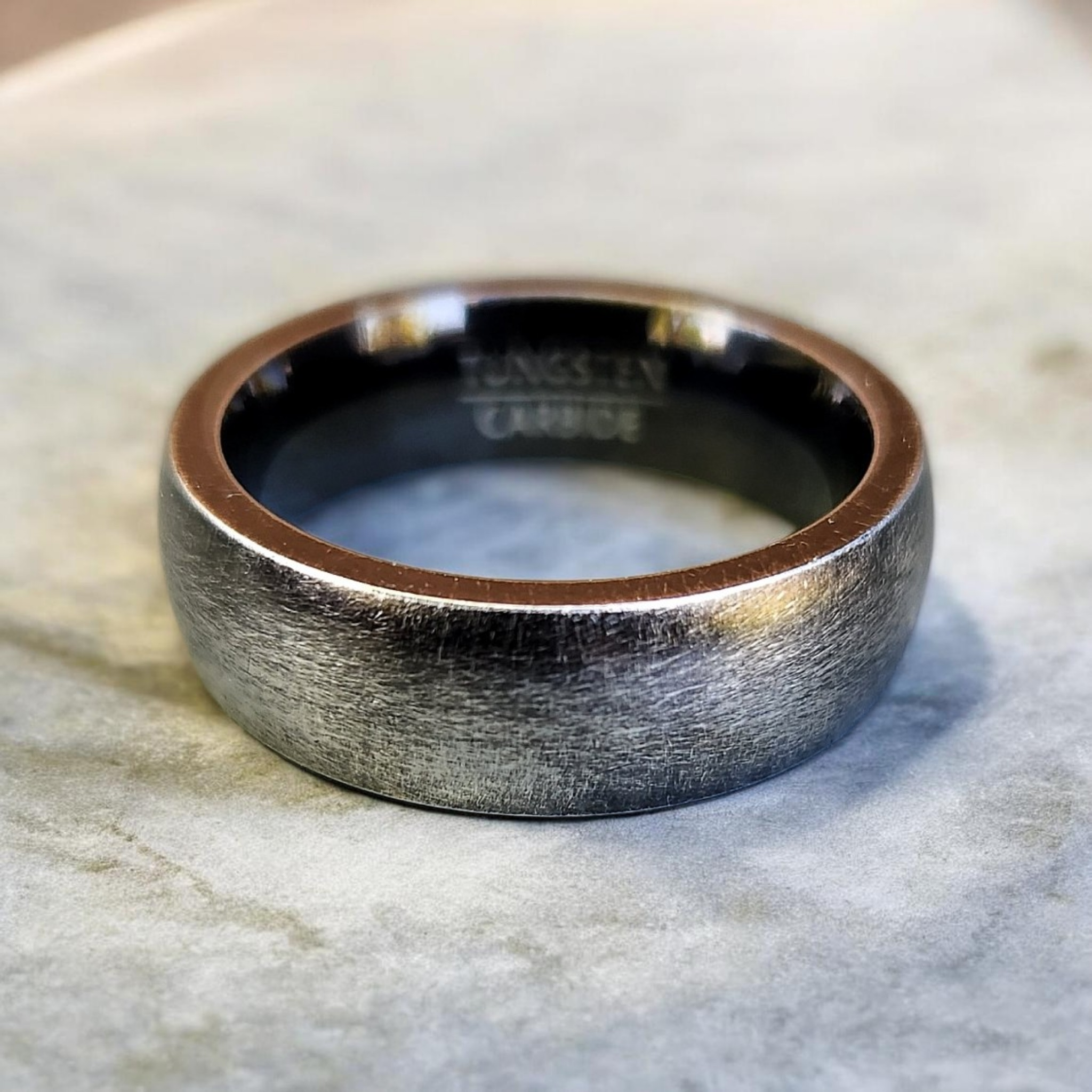 The FORGE | Gunmetal Domed Tungsten