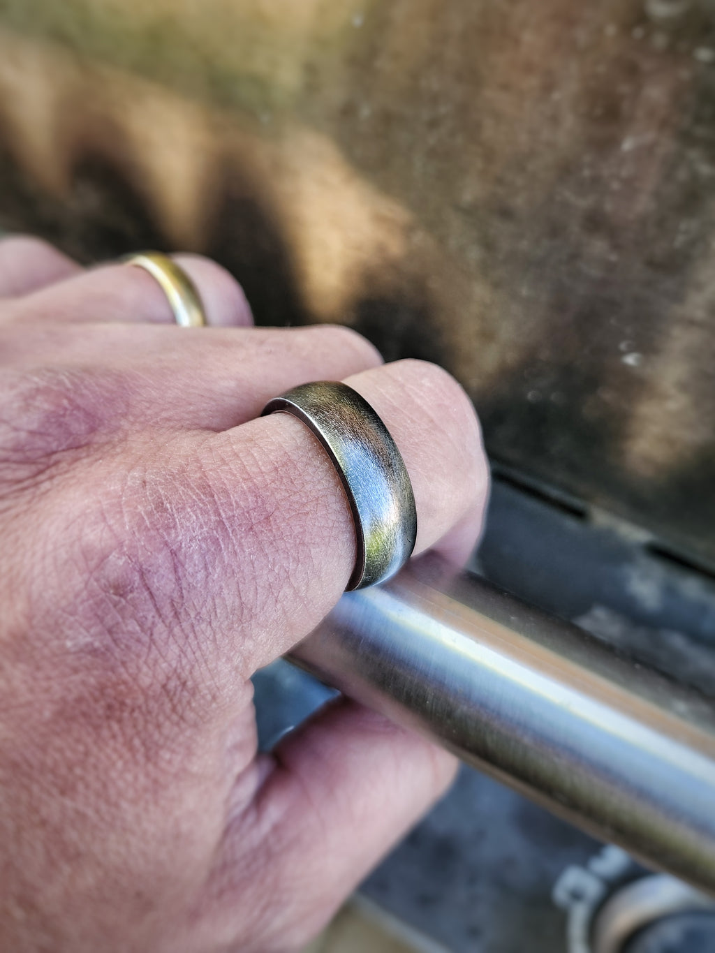 The FORGE | Gunmetal Domed Tungsten