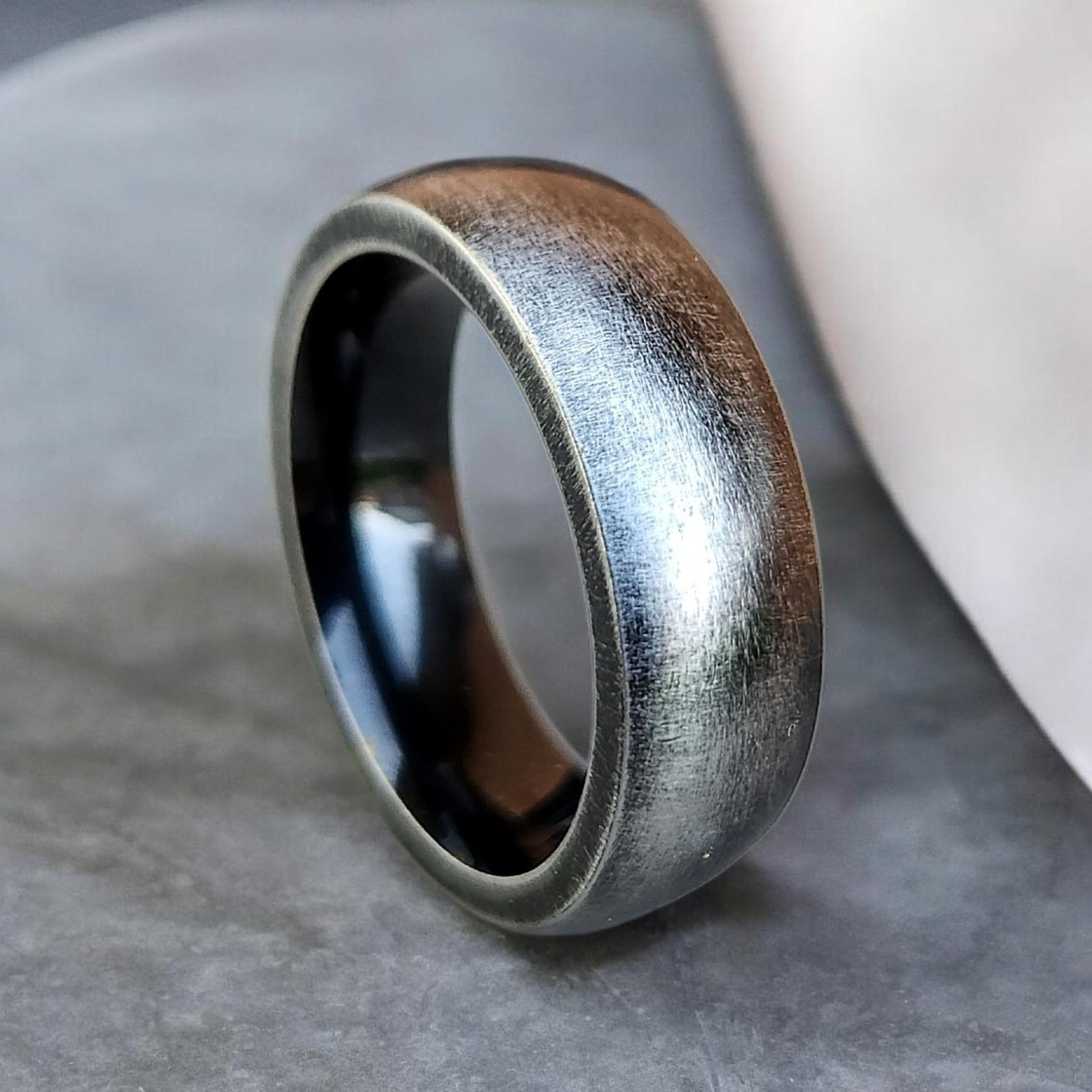 The FORGE | Gunmetal Domed Tungsten